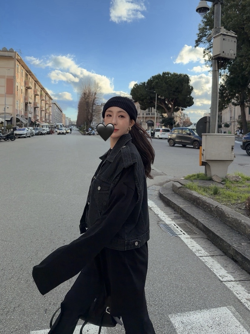 PALETTE-Q韓國代購女裝新品職業26春夏推薦真品夾克短款PALETTE-Q夾克