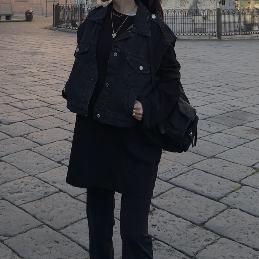 PALETTE-Q韓國代購女裝新品職業26春夏推薦真品夾克短款PALETTE-Q夾克