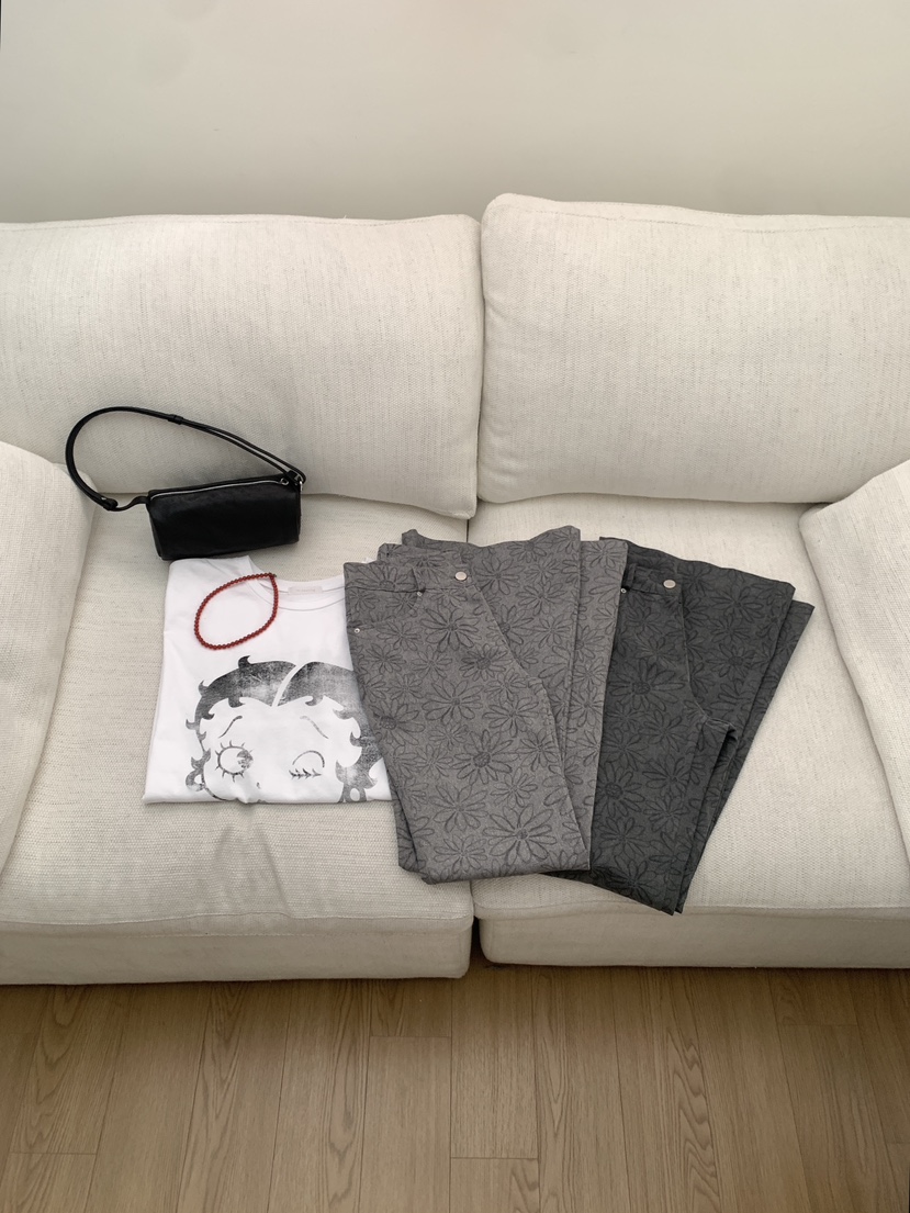 RE:OPENING韓國代購女士新款人氣26春夏職業休閑真品休閑褲RE:OPENING休閑褲