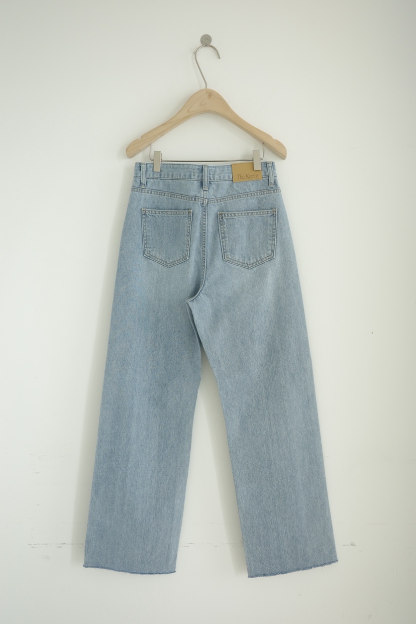 KERRY韓國直郵女士新品時尚26春夏職業推薦休閑真品牛仔褲KERRY牛仔褲