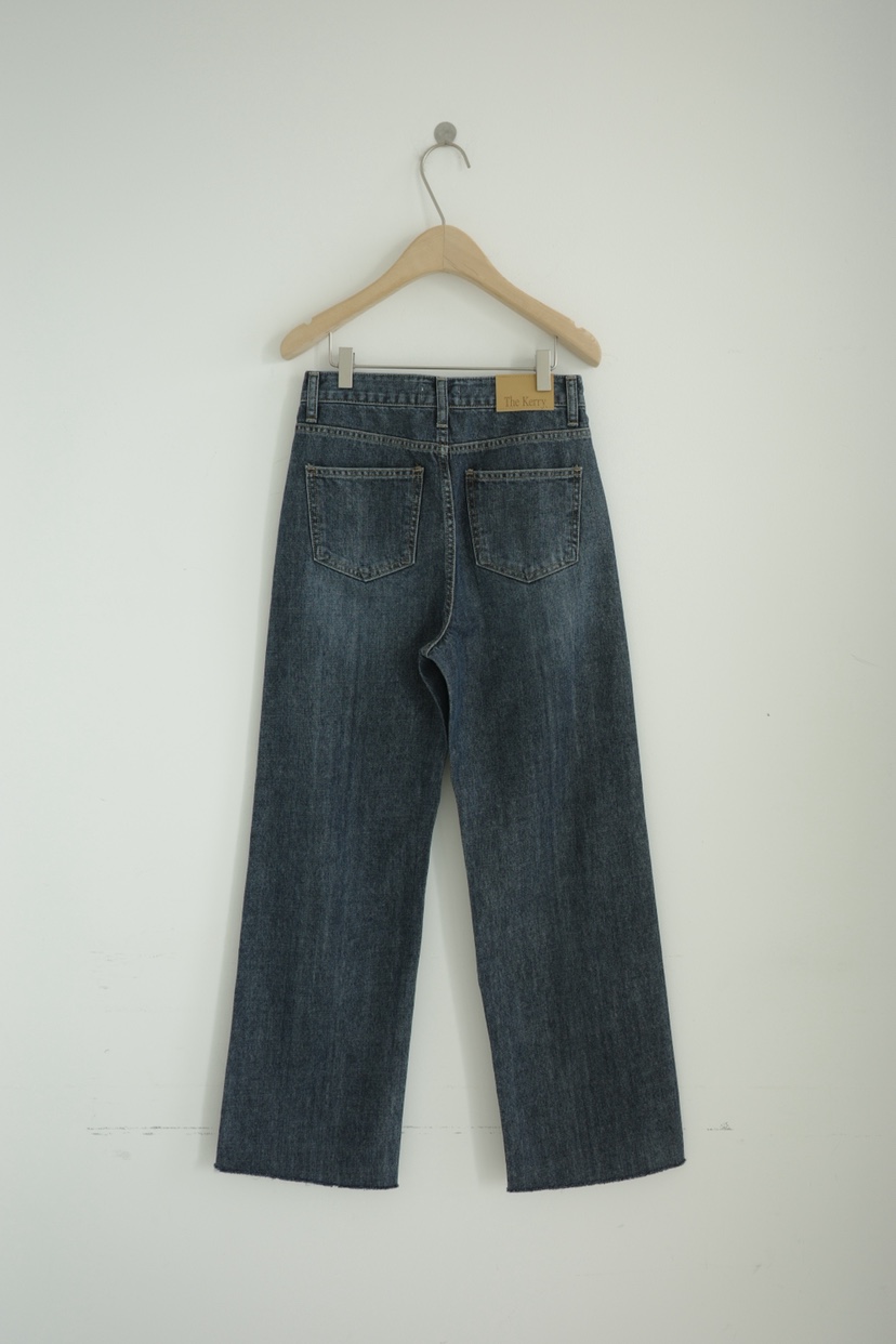 KERRY韓國直郵女士新品時尚26春夏職業推薦休閑真品牛仔褲KERRY牛仔褲