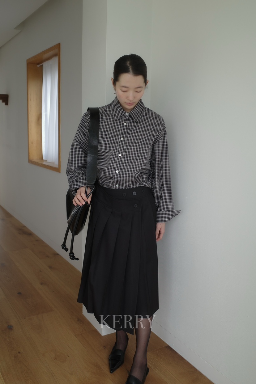 KERRY東大門代購女裝新款推薦真品時尚職業26春夏半身裙中短裙KERRY半身裙/中短裙