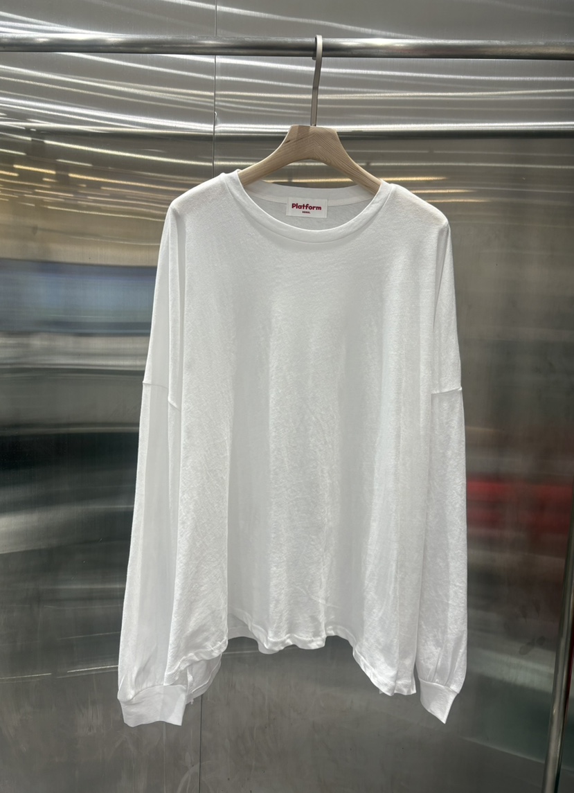 PLATFORM-L東大門直郵女士新品職業推薦熱賣時尚長袖T恤PLATFORM長袖T恤圖色1