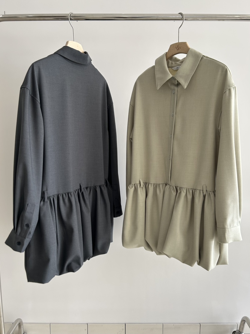 ME MO韓國直郵女裝新品時尚休閑推薦職業連衣裙不含腰帶ME MO連衣裙