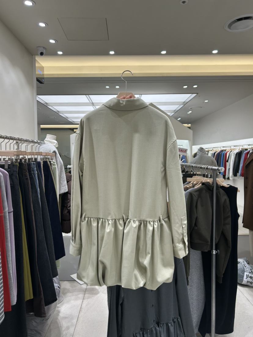 ME MO韓國直郵女裝新品時尚休閑推薦職業連衣裙不含腰帶ME MO連衣裙