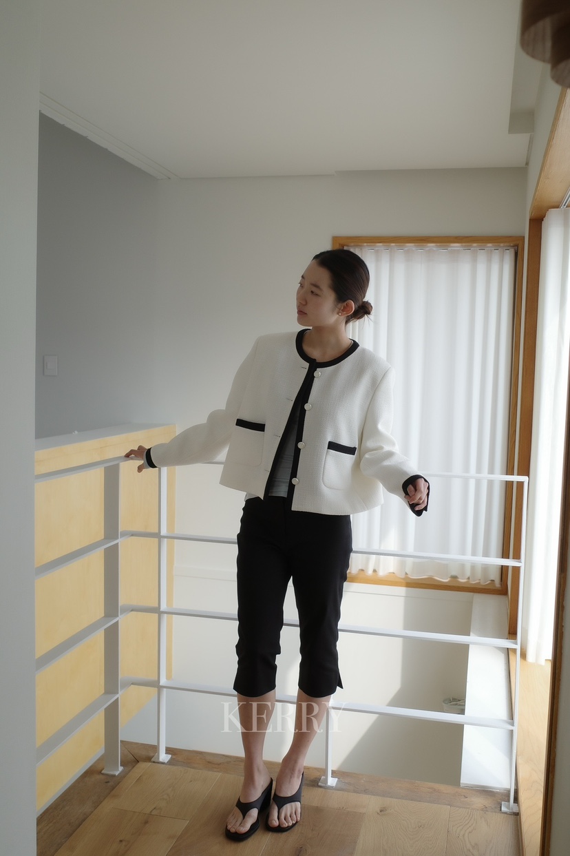 KERRY東大門代購女士新款26春夏真品推薦職業時尚熱賣夾克KERRY夾克