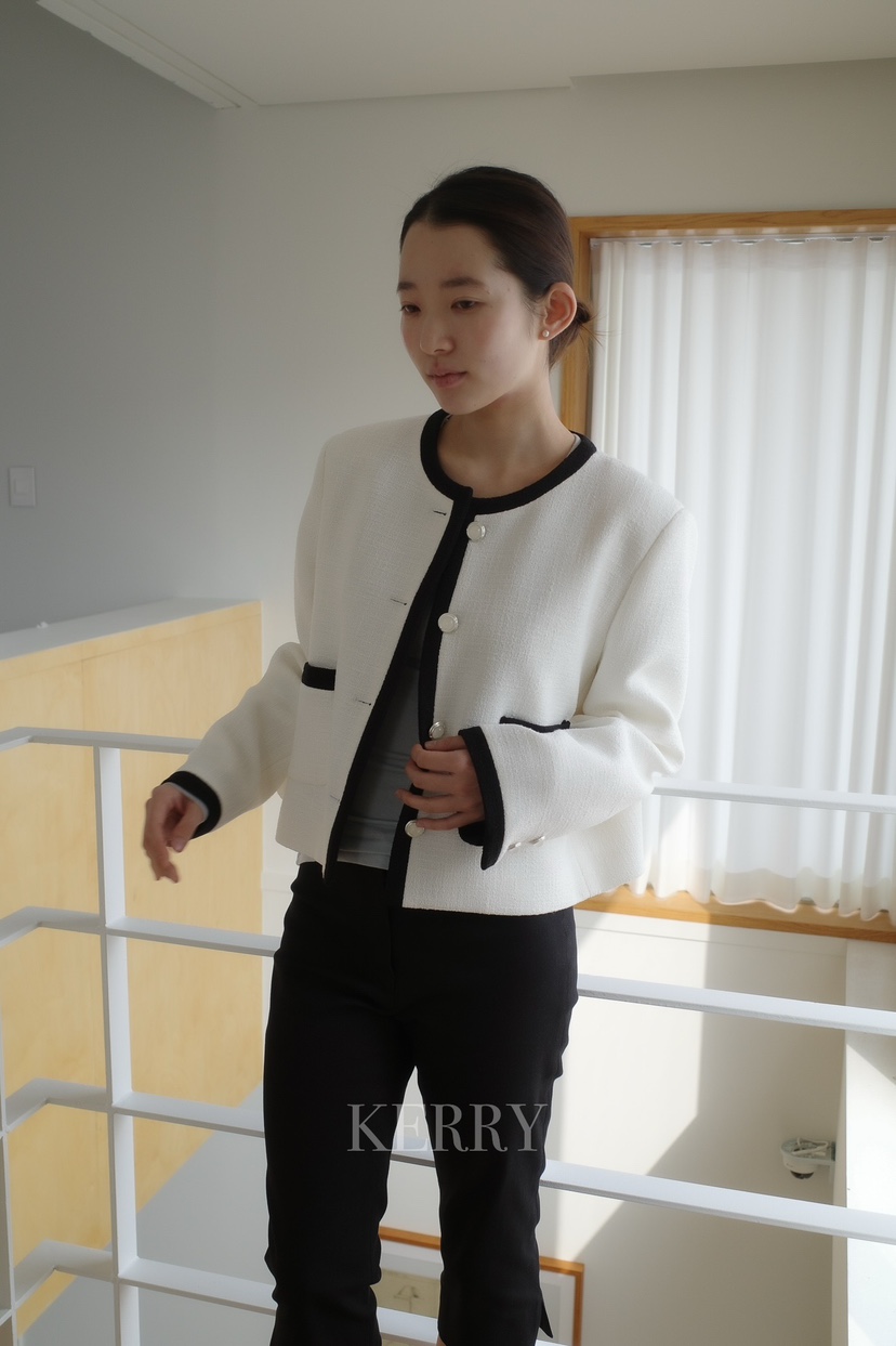 KERRY東大門代購女士新款26春夏真品推薦職業時尚熱賣夾克KERRY夾克