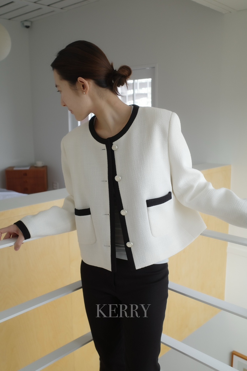 KERRY東大門代購女士新款26春夏真品推薦職業時尚熱賣夾克KERRY夾克