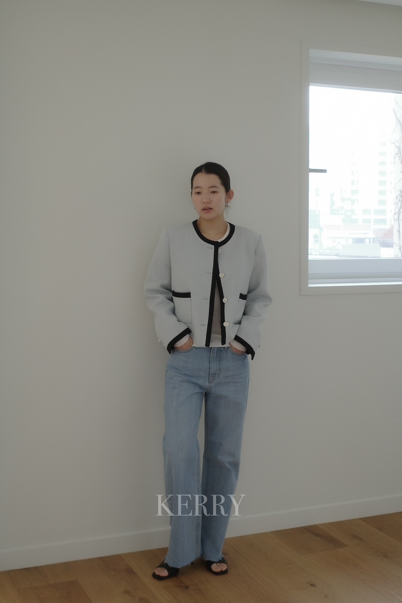 KERRY東大門代購女士新款26春夏真品推薦職業時尚熱賣夾克KERRY夾克