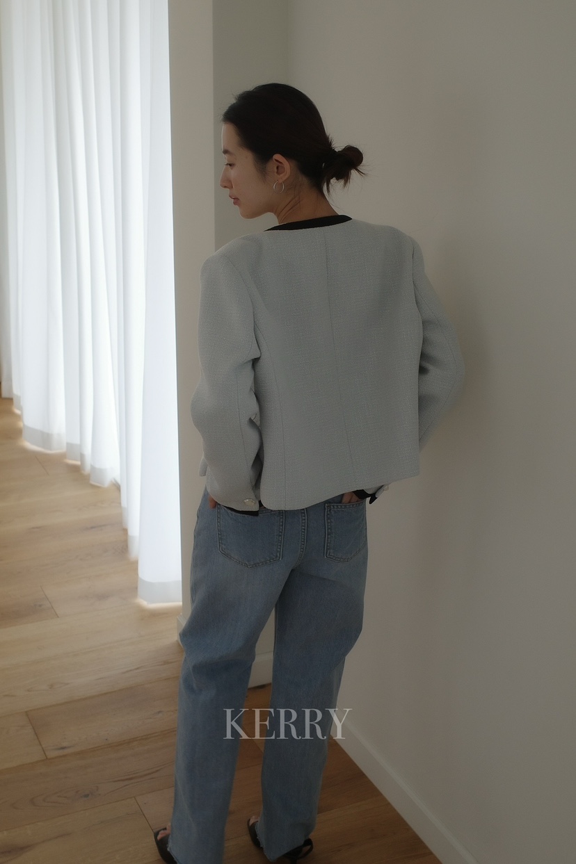 KERRY東大門代購女士新款26春夏真品推薦職業時尚熱賣夾克KERRY夾克