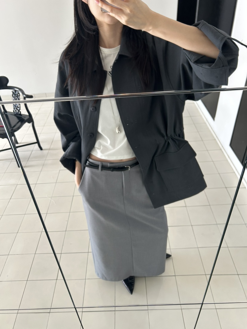 ME MO東大門直郵女士新品熱賣時尚職業人氣26春夏休閑夾克ME MO夾克圖色2