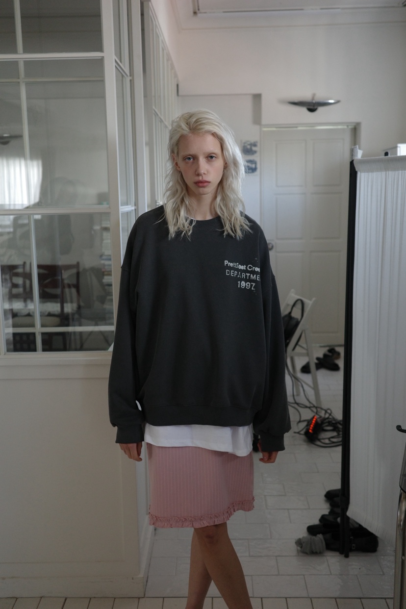 BOWIE東大門實拍女裝新款26春夏職業休閑熱賣推薦時尚衛衣BOWIE衛衣