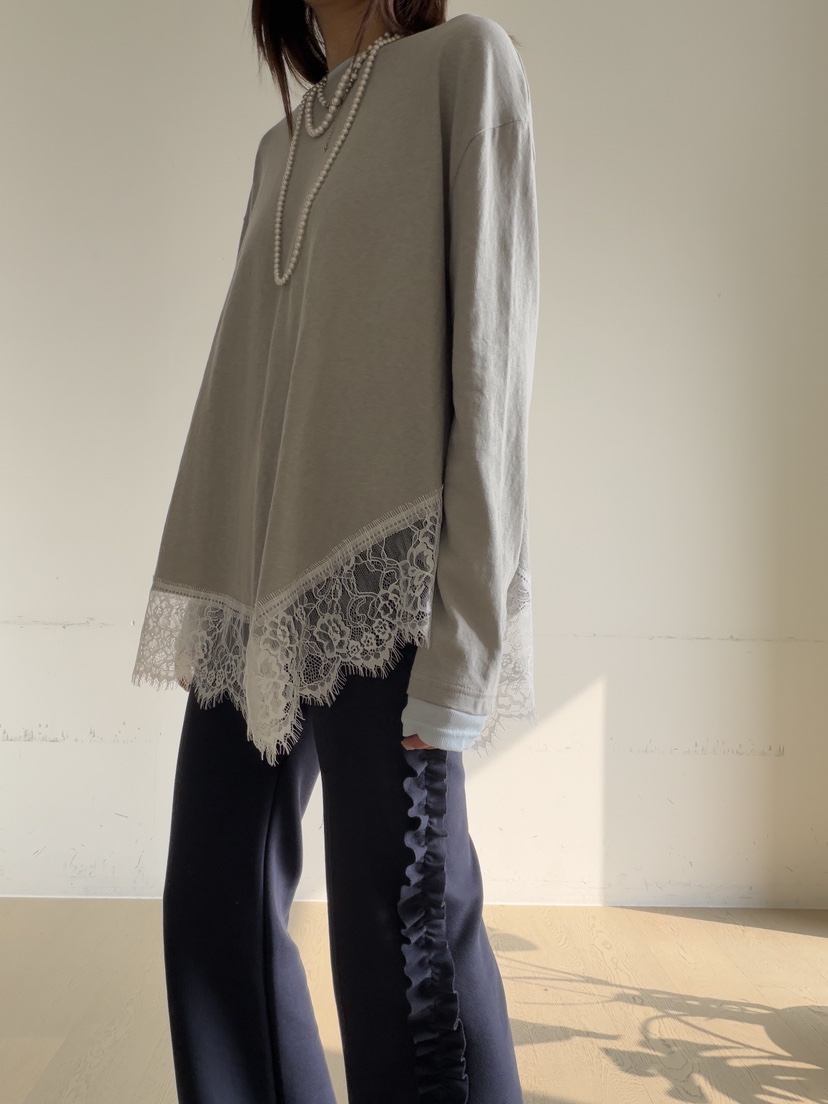 FRANC—L韓國直郵女裝新款真品推薦職業休閑26春夏長袖T恤FRANC長袖T恤