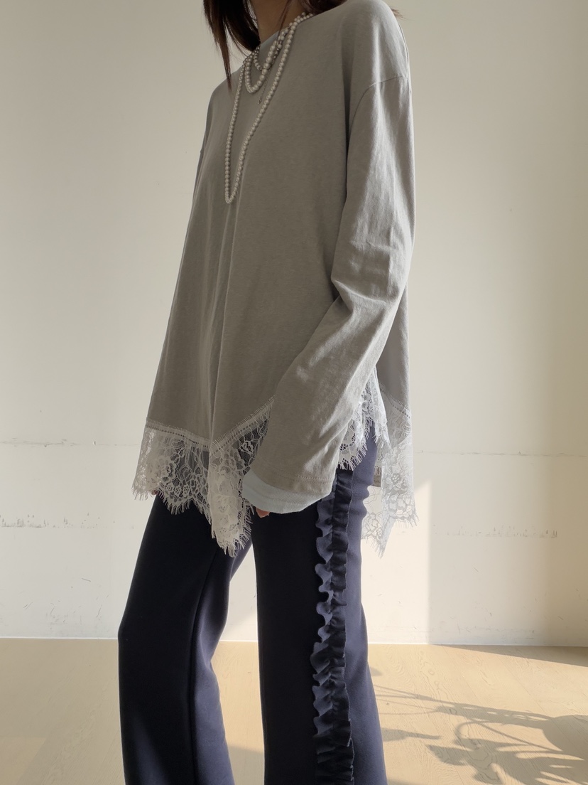 FRANC—L韓國直郵女裝新款真品推薦職業休閑26春夏長袖T恤FRANC長袖T恤