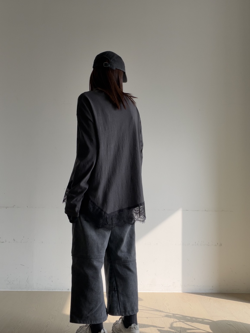 FRANC—L韓國直郵女裝新款真品推薦職業休閑26春夏長袖T恤FRANC長袖T恤