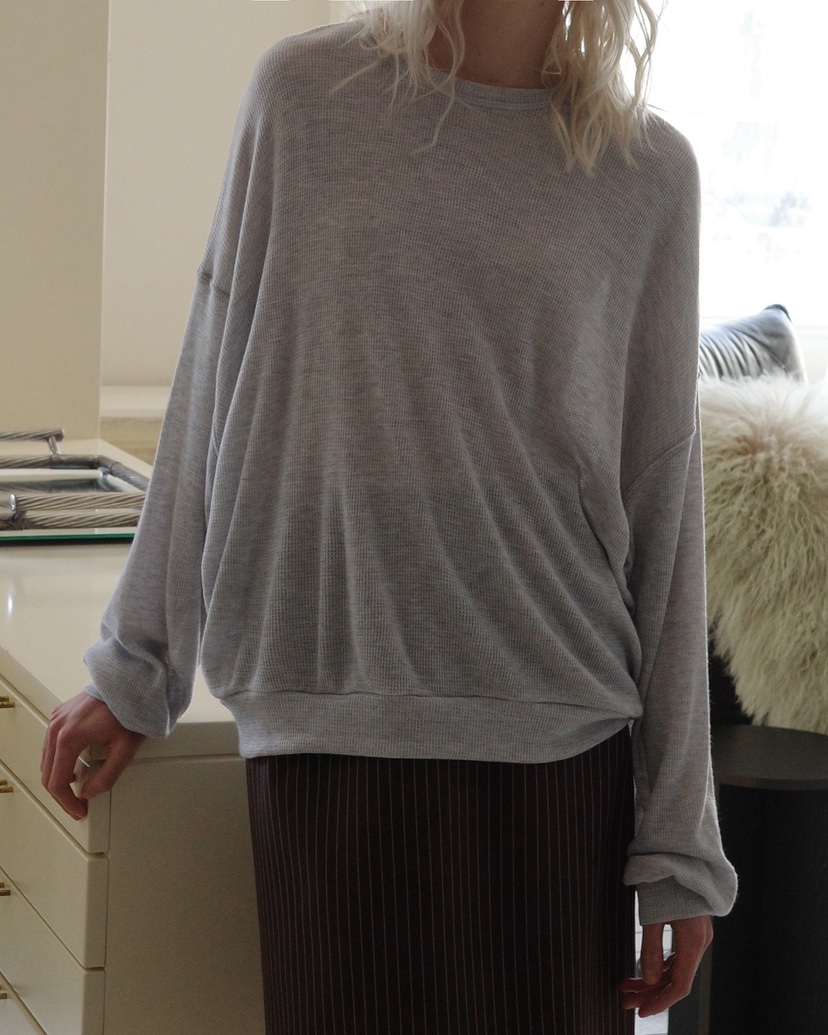 BOWIE東大門實拍女士新款休閑職業26春夏熱賣真品長袖T恤BOWIE長袖T恤