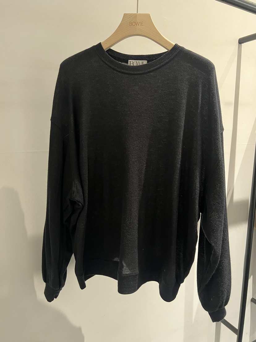 BOWIE東大門實拍女士新款休閑職業26春夏熱賣真品長袖T恤BOWIE長袖T恤圖色4
