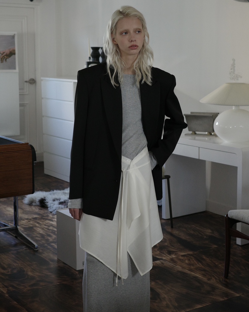 BOWIE東大門實拍女裝新款熱賣26春夏人氣職業推薦短裙裹身裙BOWIE短裙