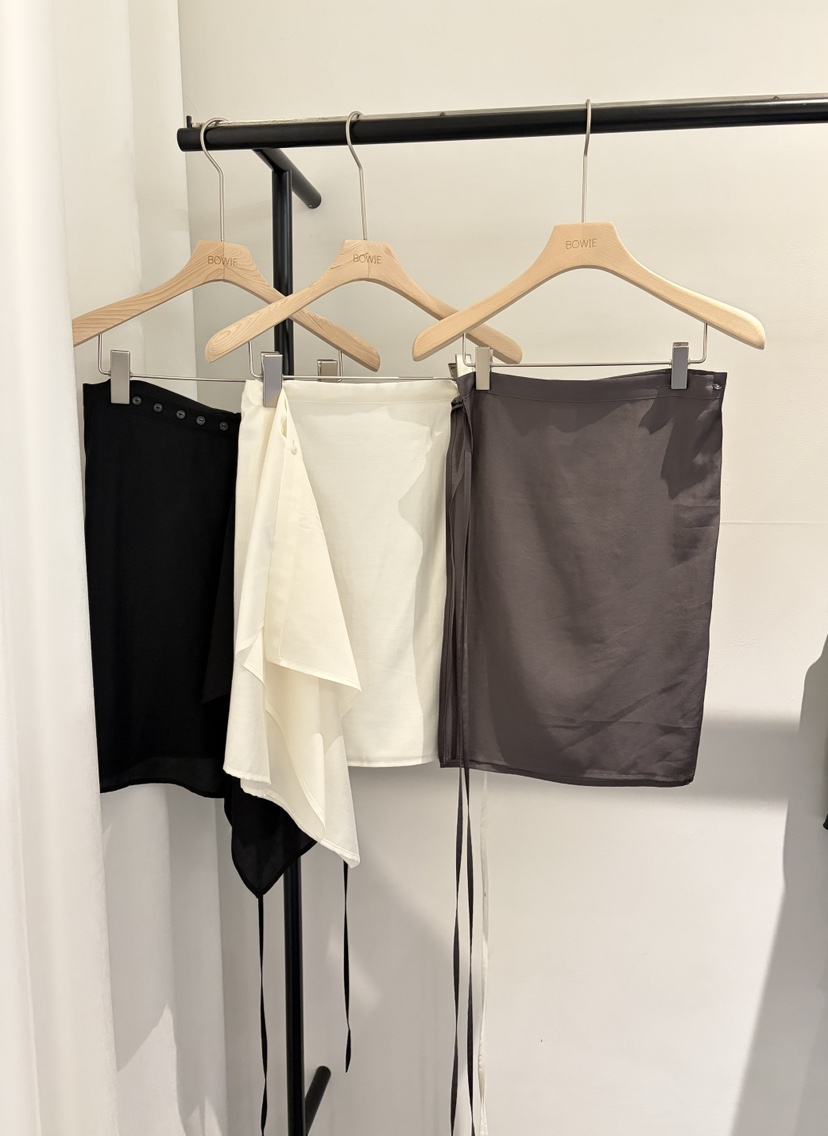 BOWIE東大門實拍女裝新款熱賣26春夏人氣職業推薦短裙裹身裙BOWIE短裙