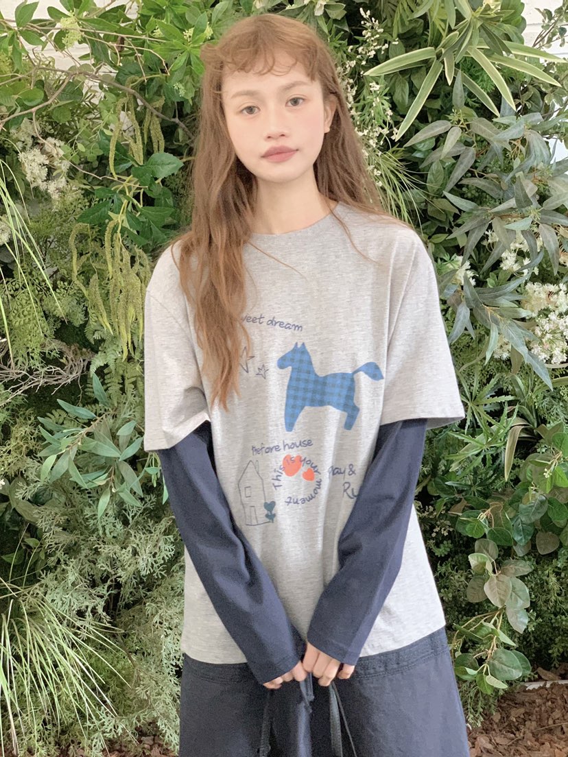 BEFORE SUNRISE東大門直郵女士新品推薦熱賣人氣長袖T恤BEFORE SUNRISE長袖T恤