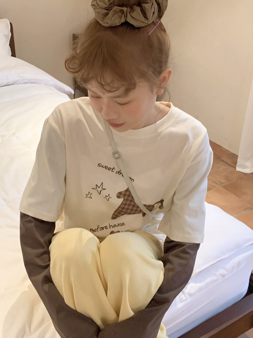 BEFORE SUNRISE東大門直郵女士新品推薦熱賣人氣長袖T恤BEFORE SUNRISE長袖T恤