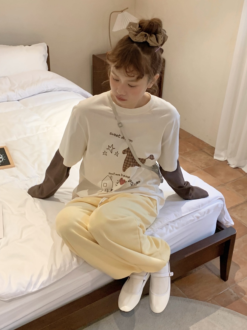 BEFORE SUNRISE東大門直郵女士新品推薦熱賣人氣長袖T恤BEFORE SUNRISE長袖T恤