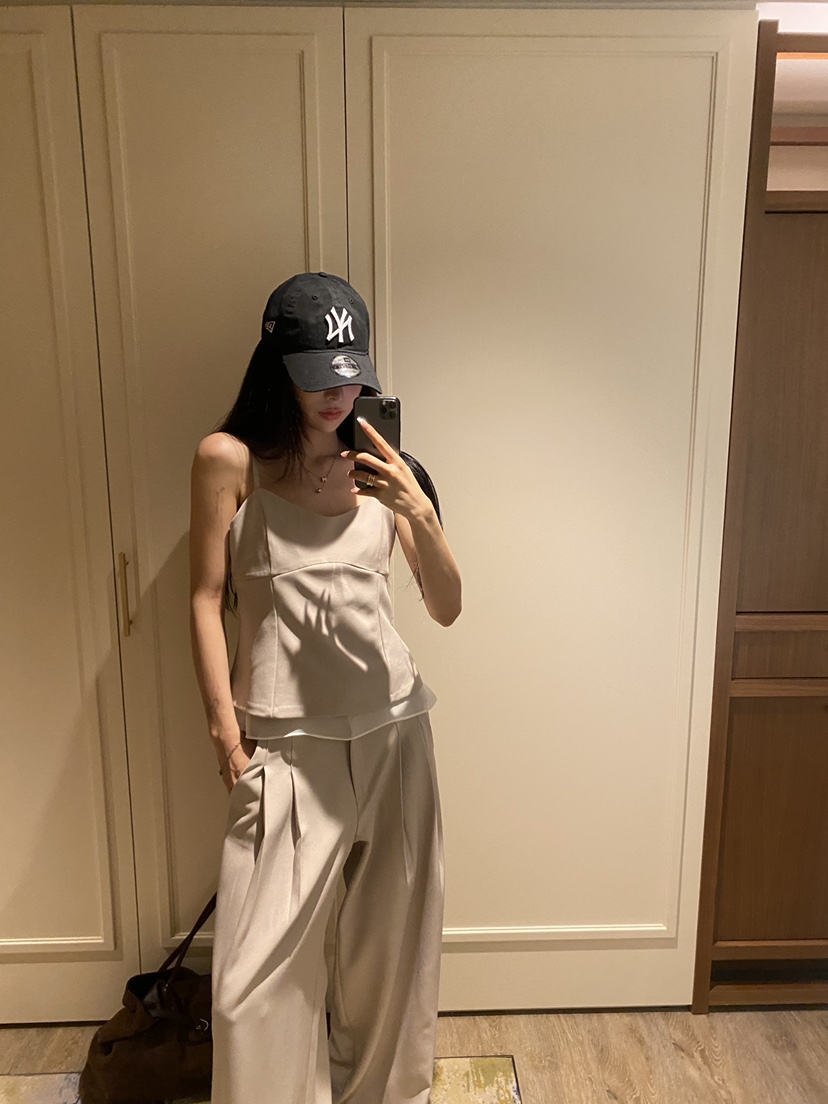 FOUREIGHT東大門實拍女裝新品真品時尚休閑職業26春夏休閑褲FOUR EIGHT休閑褲