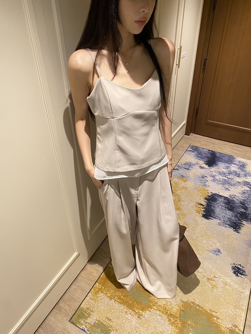 FOUREIGHT東大門實拍女裝新品真品時尚休閑職業26春夏休閑褲FOUR EIGHT休閑褲