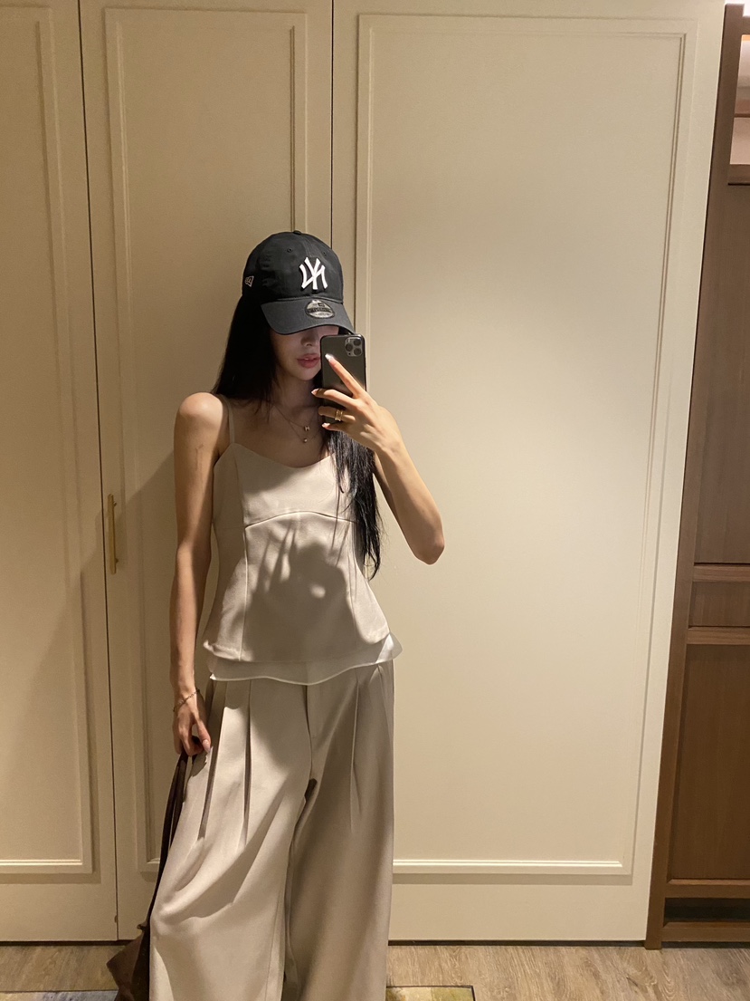 FOUREIGHT東大門實拍女裝新品真品時尚休閑職業26春夏休閑褲FOUR EIGHT休閑褲