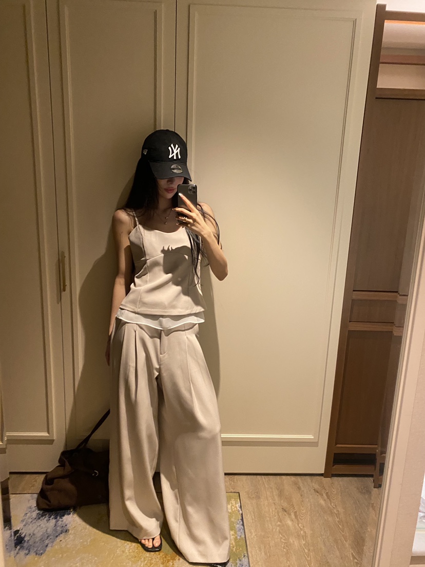 FOUREIGHT東大門實拍女裝新品真品時尚休閑職業26春夏休閑褲FOUR EIGHT休閑褲