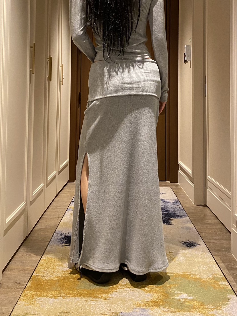 FOUREIGHT東大門實拍女士新款26春夏人氣休閑真品職業長裙FOUR EIGHT長裙