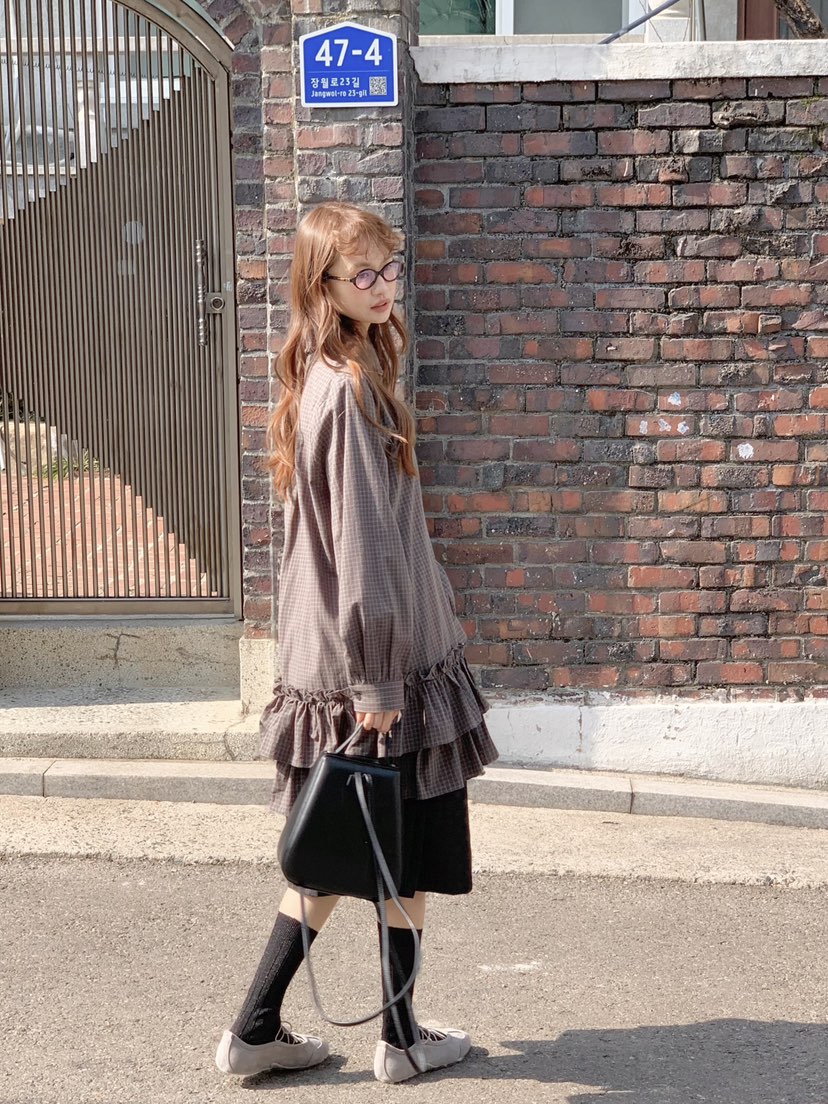 BEFORE SUNRISE東大門直郵女裝新品休閑熱賣時尚26春夏連衣裙BEFORE SUNRISE連衣裙