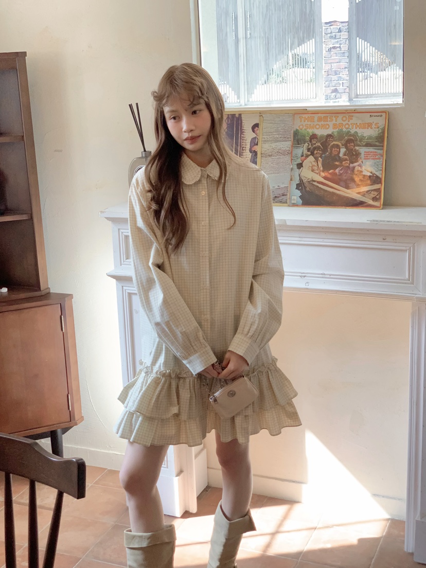 BEFORE SUNRISE東大門直郵女裝新品休閑熱賣時尚26春夏連衣裙BEFORE SUNRISE連衣裙