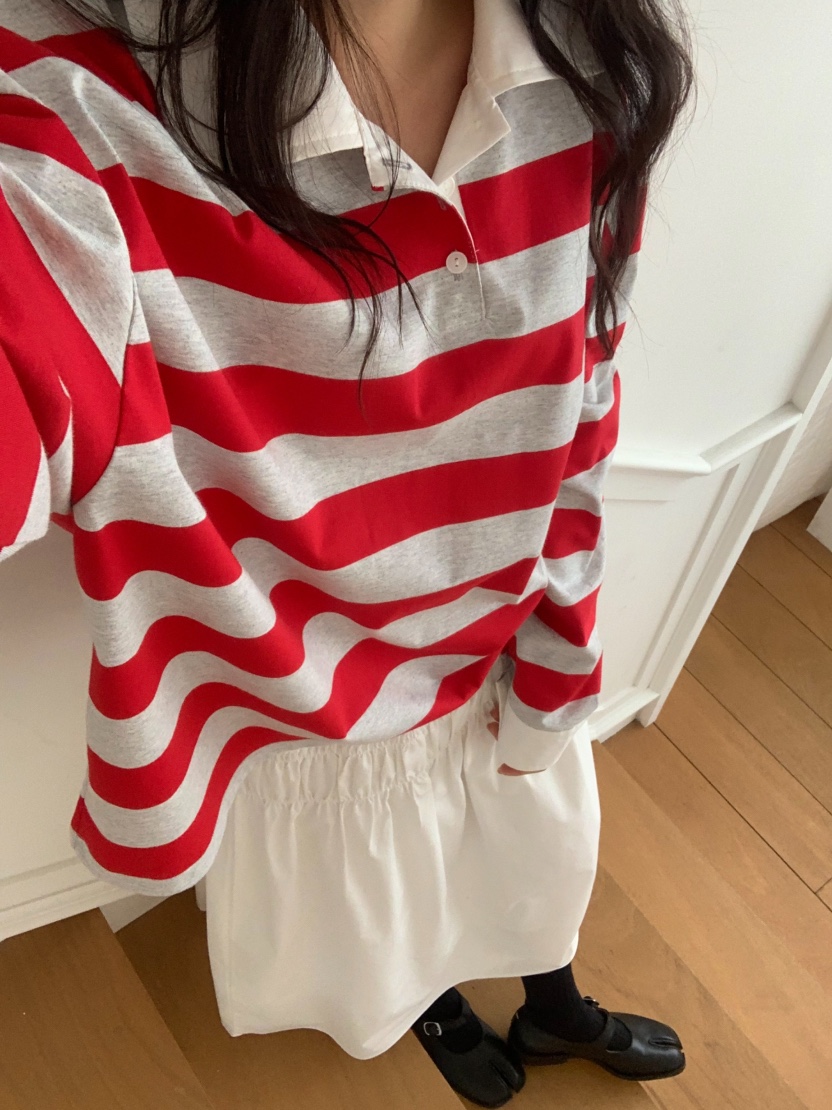 MOSMOS韓國代購女裝新品26春夏真品時尚休閑熱賣職業長袖T恤MOSMOS長袖T恤