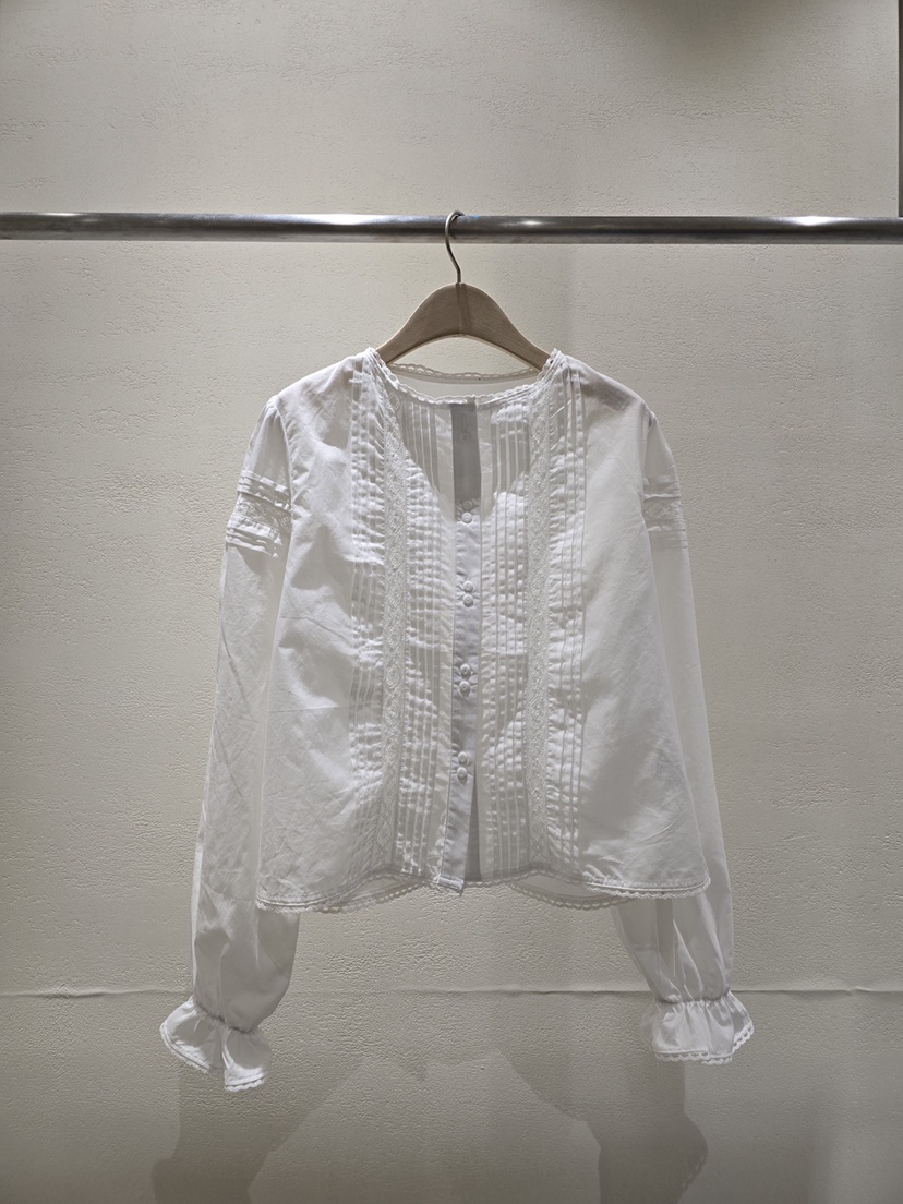 LIKEVAM韓國代購女裝新品熱賣時尚職業真品休閑襯衫蕾絲衫LIKEVAM襯衫/蕾絲衫圖色1