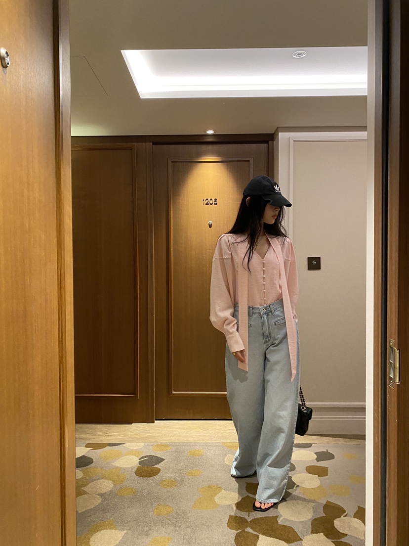 FOUREIGHT韓國直郵女裝新款休閑熱賣時尚26春夏襯衫蕾絲衫FOUR EIGHT襯衫/蕾絲衫