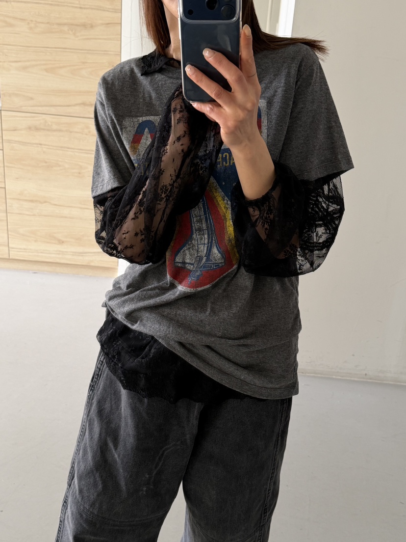 FRANC—L東大門實拍女裝新款26春夏熱賣真品時尚襯衫蕾絲衫FRANC襯衫/蕾絲衫