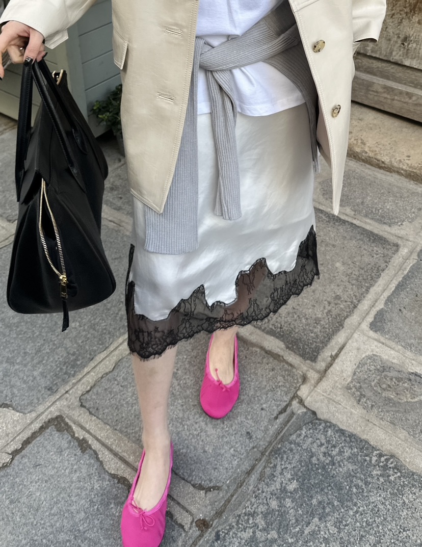 BOWIE東大門代購女士新品熱賣26春夏休閑半身裙中短裙蕾絲BOWIE半身裙/中短裙