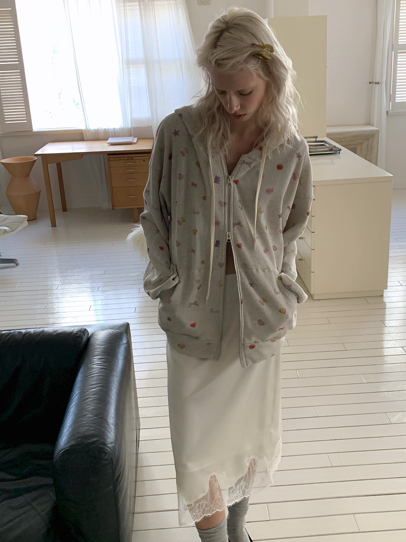 BOWIE東大門代購女士新品熱賣26春夏休閑半身裙中短裙蕾絲BOWIE半身裙/中短裙