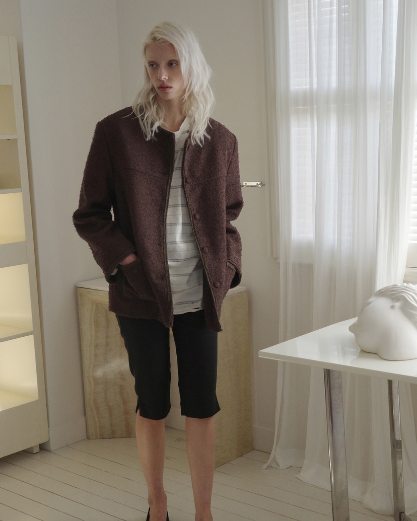 BOWIE韓國直郵女士新品26春夏職業人氣休閑時尚推薦長袖T恤BOWIE長袖T恤