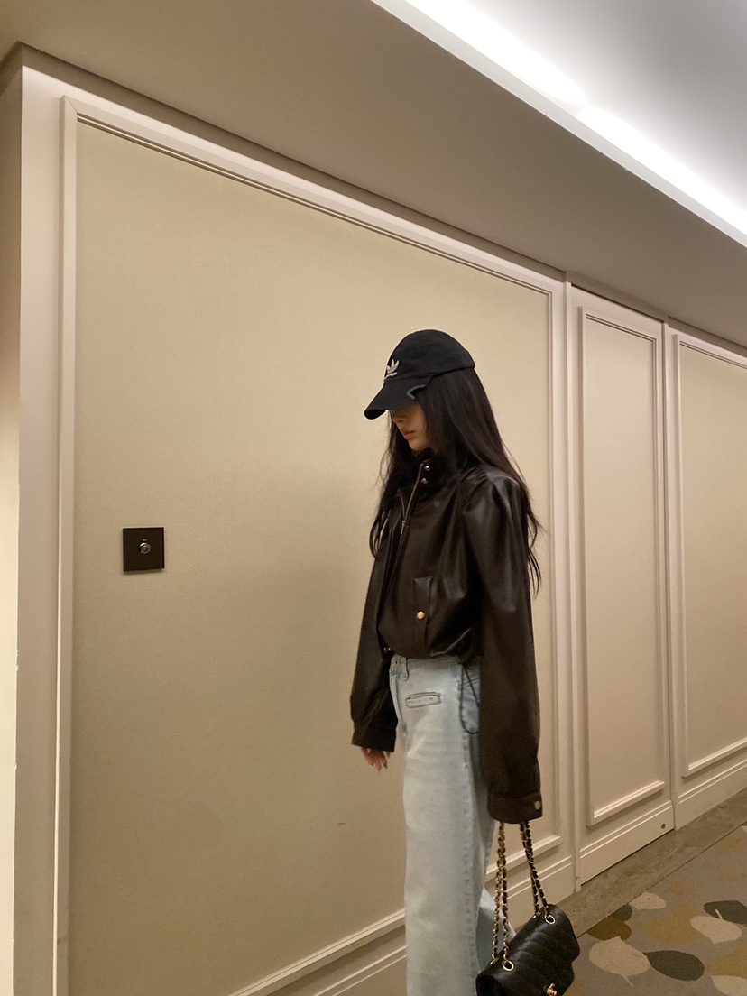 FOUREIGHT東大門代購女士新品熱賣推薦26春夏休閑夾克皮革FOUR EIGHT夾克