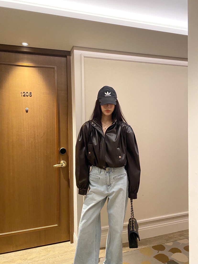 FOUREIGHT東大門代購女士新品熱賣推薦26春夏休閑夾克皮革FOUR EIGHT夾克