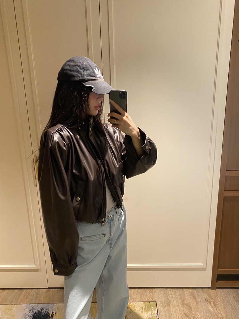 FOUREIGHT東大門代購女士新品熱賣推薦26春夏休閑夾克皮革FOUR EIGHT夾克