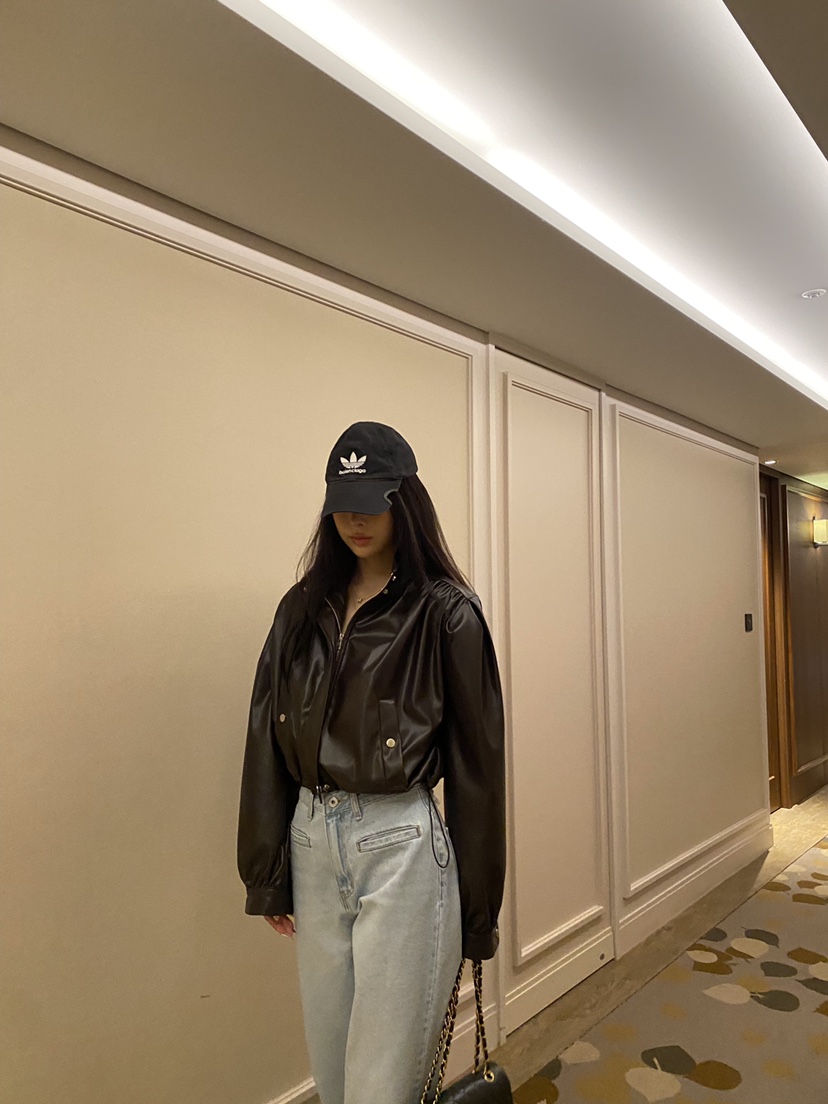 FOUREIGHT東大門代購女士新品熱賣推薦26春夏休閑夾克皮革FOUR EIGHT夾克