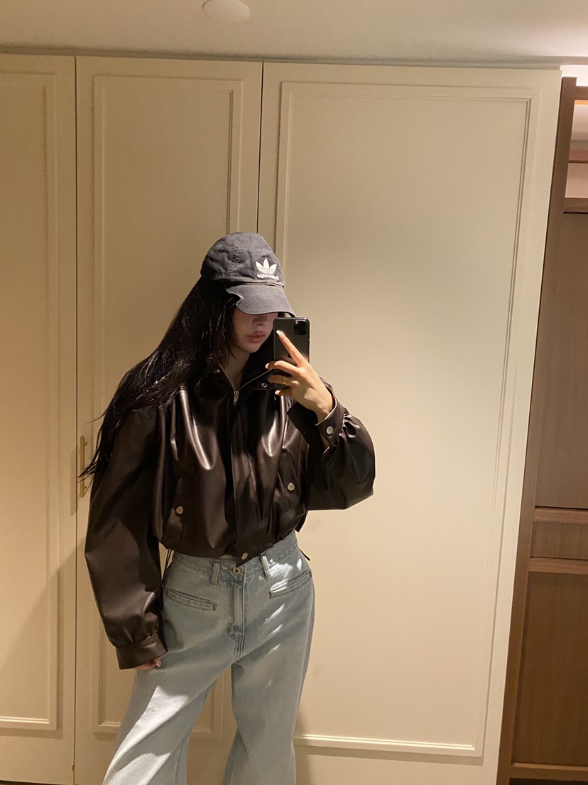 FOUREIGHT東大門代購女士新品熱賣推薦26春夏休閑夾克皮革FOUR EIGHT夾克