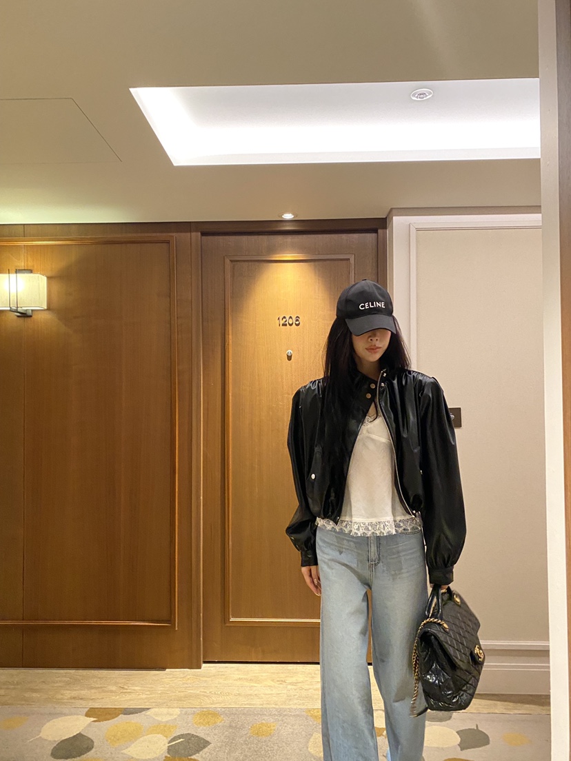 FOUREIGHT東大門代購女士新品熱賣推薦26春夏休閑夾克皮革FOUR EIGHT夾克