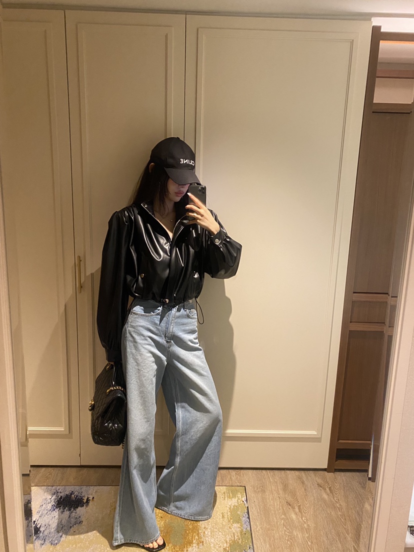 FOUREIGHT東大門代購女士新品熱賣推薦26春夏休閑夾克皮革FOUR EIGHT夾克