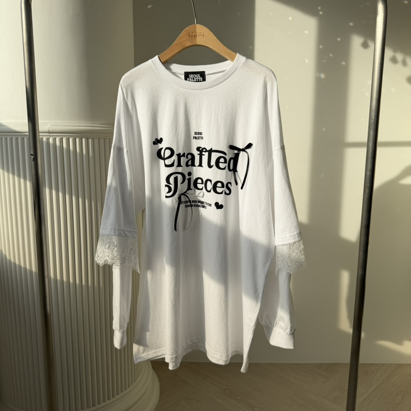 PALETTE-Q東大門實拍女裝新品人氣真品時尚熱賣推薦長袖T恤PALETTE-Q長袖T恤圖色1