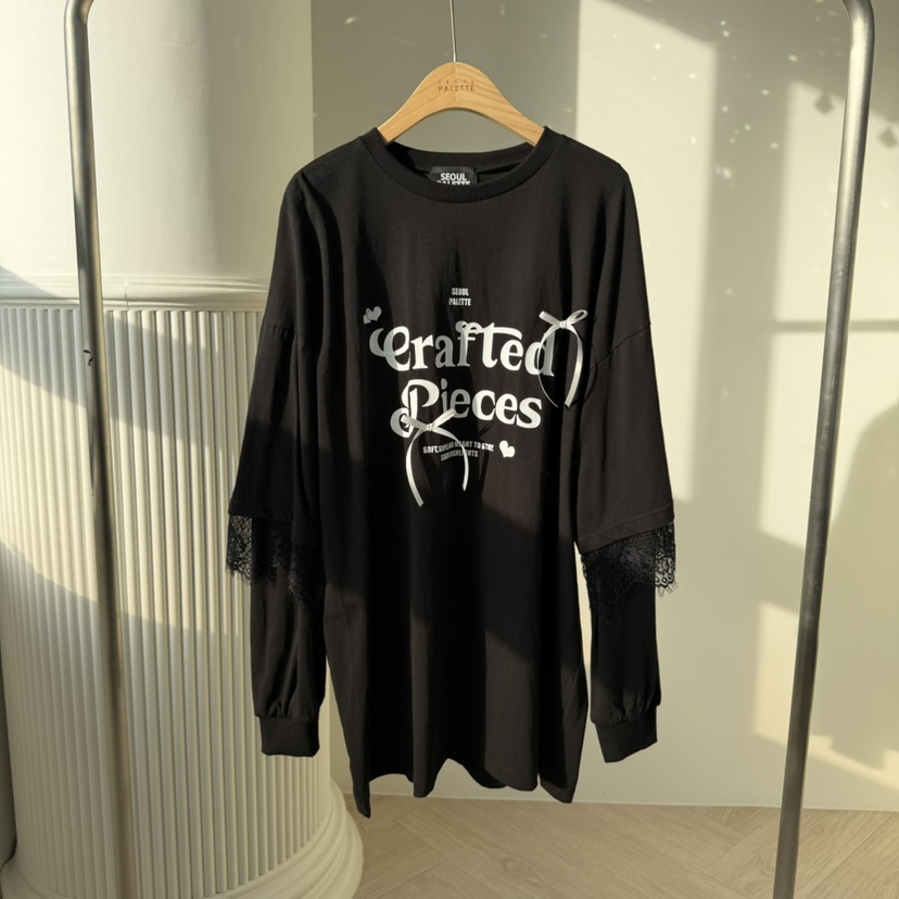 PALETTE-Q東大門實拍女裝新品人氣真品時尚熱賣推薦長袖T恤PALETTE-Q長袖T恤圖色2