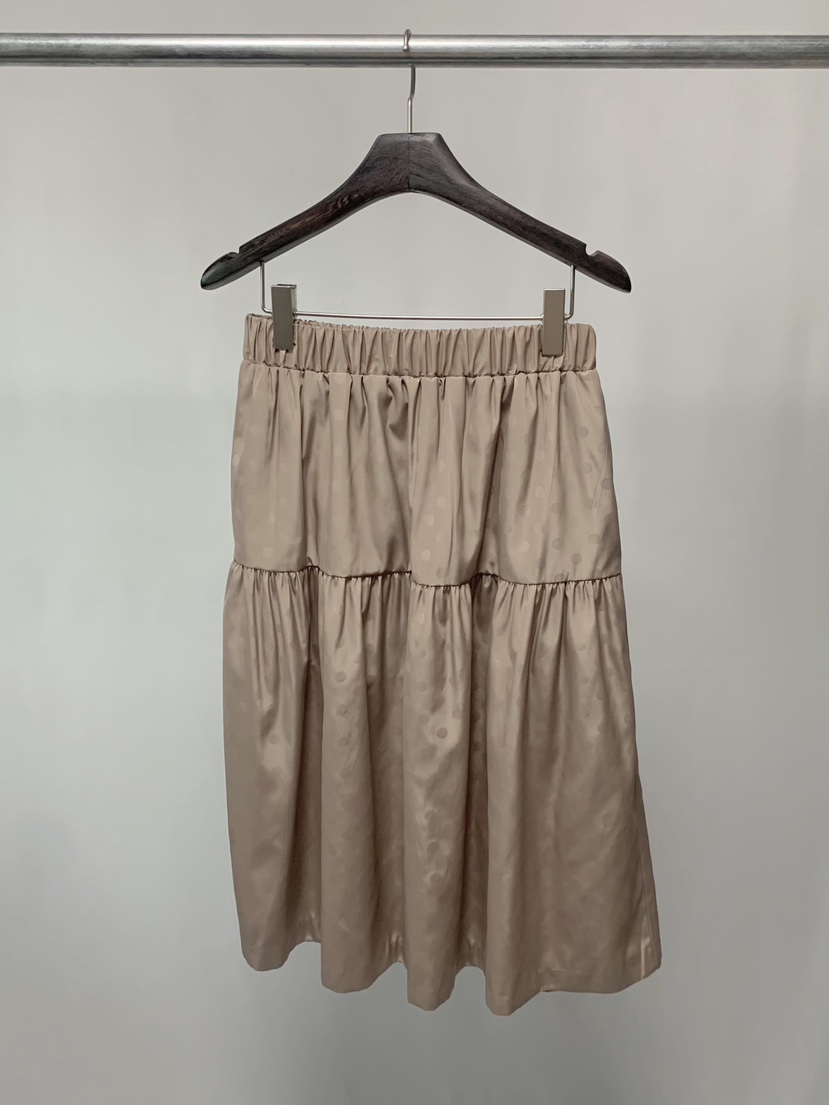 BEFORE SUNRISE東大門實拍女士新款熱賣半身裙中短裙褶皺BEFORE SUNRISE半身裙/中短裙